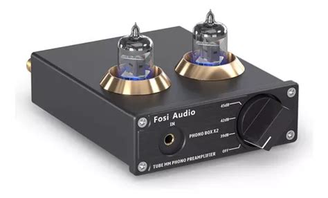 Preamplificador Fosi Audio Box X2 Phono Para Tocadiscos Mm Cuotas Sin