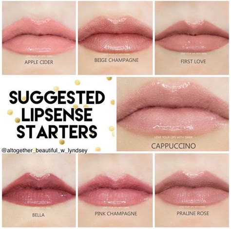 Lipsense Starter Colors Lipsense Lipsense Lip Colors Senegence Makeup