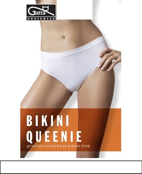 GATTA Majtki Bikini Queenie XXL White Ceny I Opinie Ceneo Pl