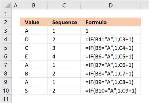 How To Set Sequence Number In Excel