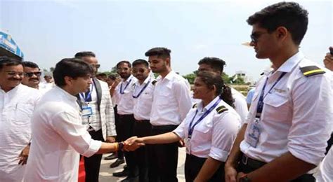 Shri Jyotiraditya M Scindia Inaugurates Three Flight Training Academies