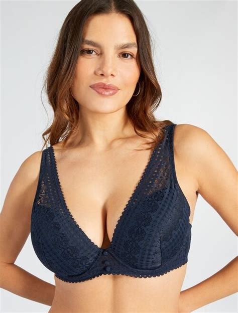 Soutien Gorge Ampliforme Avec Et Sans Armature Bleu Kiabi