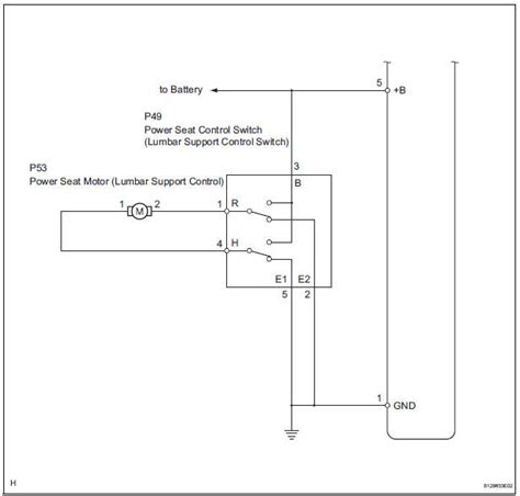 Toyota Sienna Service Manual Power Seat Motor Circuit On Vehicle Inspection Front Power