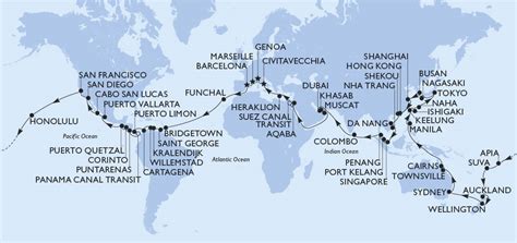 MSC Cruises World Cruise 2026 - Paramount Cruises Blog