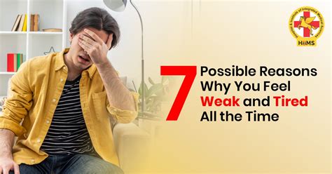 Why Your Body Feels Weak and Tired: Common Causes
