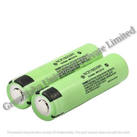 Panasonic Ncr Pf Volt Mah Rechargeable Li Ion Battery At Rs