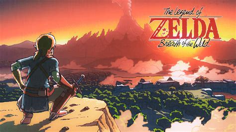 Breath Of The Wild Wallpaper W Retro Logo The Legend Of Zelda Legend