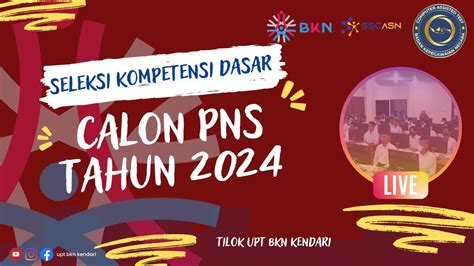 LIVE SCORE SKD CPNS TAHUN 2024 TILOK UPT BKN KENDARI SESI 2 20