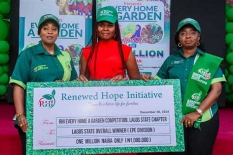 Winner Gets N2 5m At Gardening Contest The Nation Newspaper