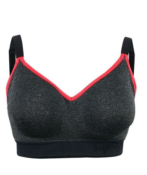 Sugar Candy Crush Fuller Bust Seamless F Hh Cup Wire Free Lounge Bra