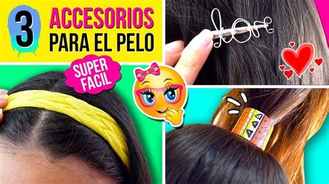 👧 Haz Tus Propios Accesorios Para El Pelo Caseros 👧 Accesorios