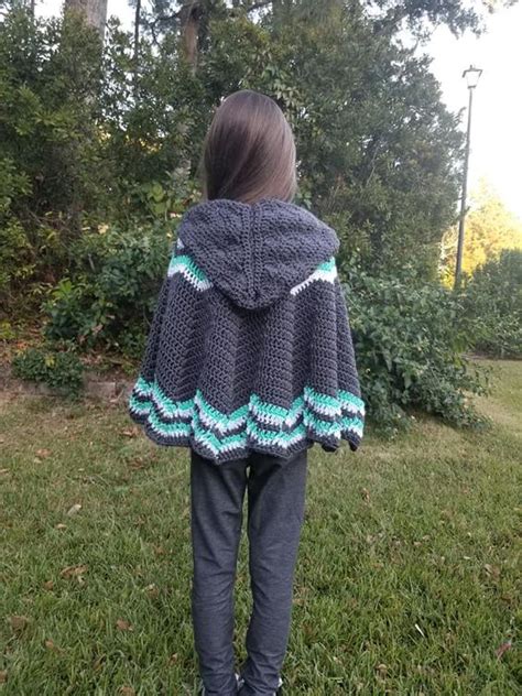 Idées De Ponchos Au Crochet Pour Enfants