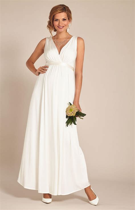 Anastasia Maternity Wedding Gown Ivory Maternity Wedding Dresses