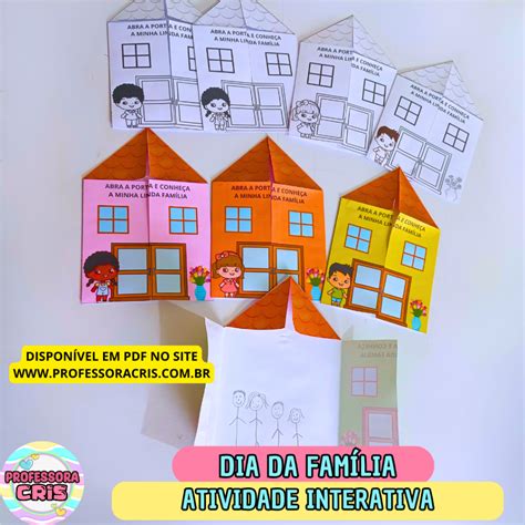 Atividade Sobre O Dia Da Familia - Dia da Família – Atividade Interativa – Professora Cris – Ensinando com ...