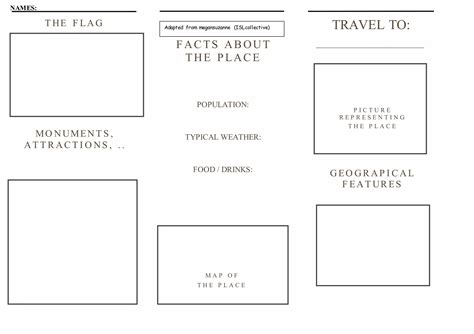 Travel brochure-template - elementary | PPT