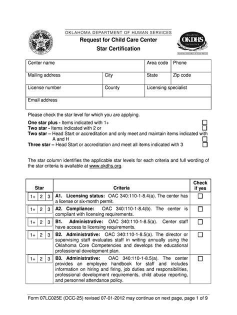 OK DHS 07LC025E 2012 2021 Fill And Sign Printable Template Online