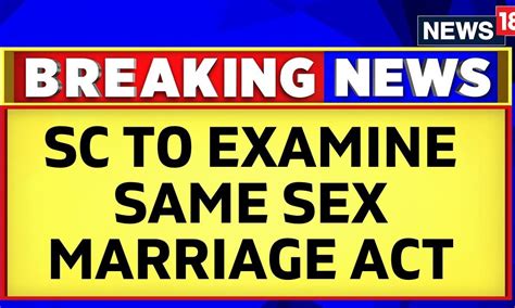 LGBTQ Rights Supreme Court On Same Sex Marriage In India English News Special Marriage Act