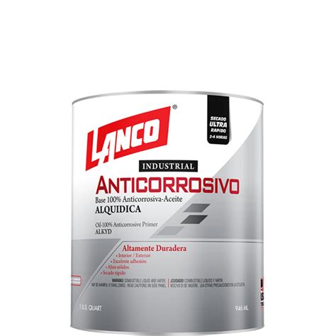 Lanco Anticorrosivo Industrial Disponible En 6 Colores Lanco Chile