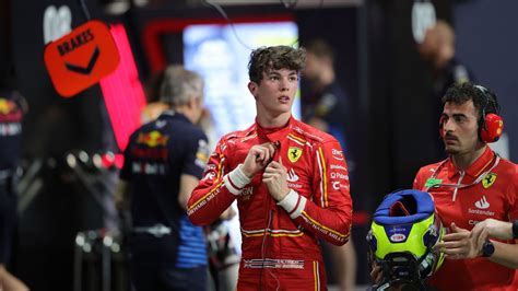 British Teenager Oliver Bearman Replaces Carlos Sainz For Ferrari In Qualifying Ahead Of Saudi