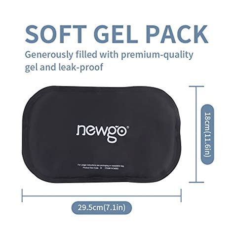 NEWGO Ice Packs For Injuries Hot Cold Therapy Gel Cold Pack Pain Relief For Shoulder Neck Hip