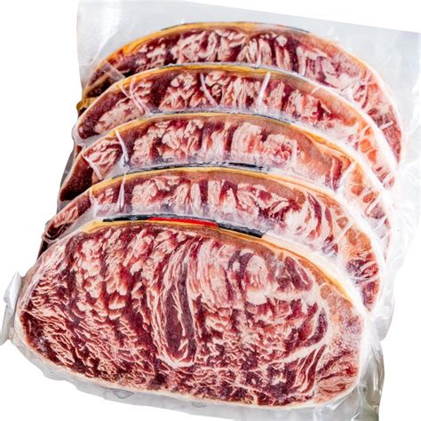 Jual PREMIUM SIRLOIN WAGYU HOKUBEE BEEF STEAK 200g Shopee Indonesia