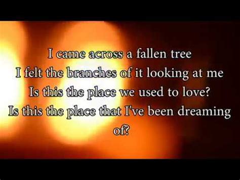 Keane Somwhere Only We Know Lyrics Youtube