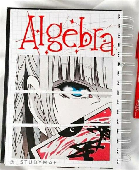 40 Portadas De Álgebra Diseños Bonitos Fáciles Carátulas Dibujos Çizim Resim Çalışma