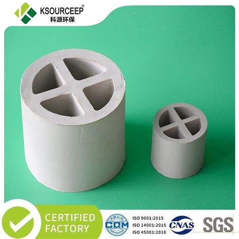 OEM ODM Manufacturer Industrial Chemical Ceramic Cross Partition Ring