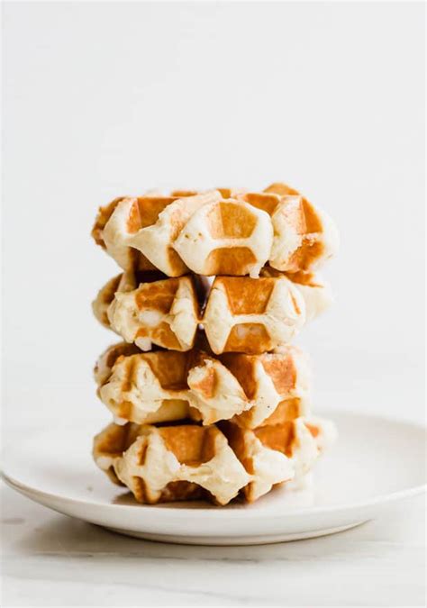 Belgian Liege Waffles - Salt & Baker