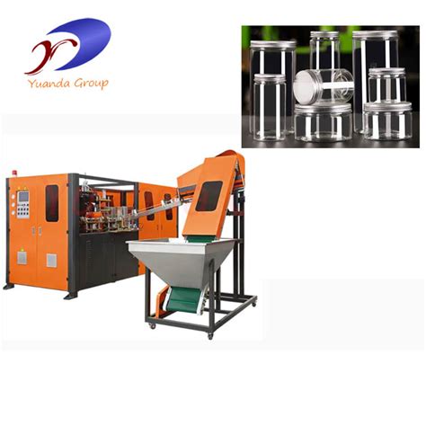 Two Cavity Automatic Blow Blowing Molding Machine For Wide Mouth Jar