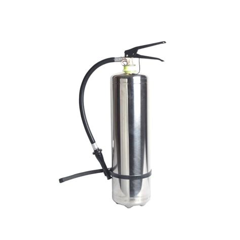 Polished Stainless Steel Non Magnetic Fire Extinguisher L Steel Edition