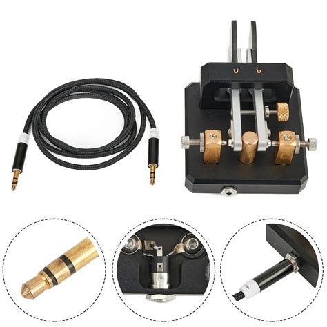 Automatic Morse Dual Paddle Telegraph Key Cw Key For Ham Radio Users