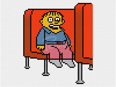 Im in Danger Ralph Wiggum the Simpsons Cross Stitch - Etsy