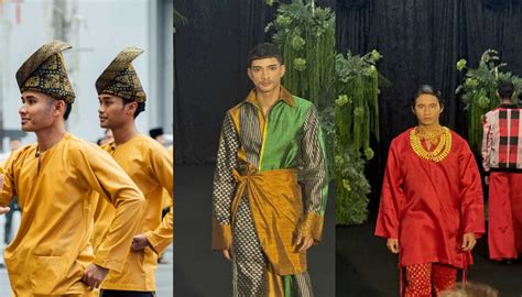 evolusi pakaian tradisi  fesyen moden baju melayu kosmo digital