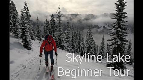 Beginner Splitboard Tour Skyline Lake Youtube