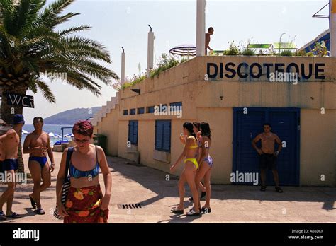 Tourists On The Beach At Budva One Of The Major Holiday And Seaside