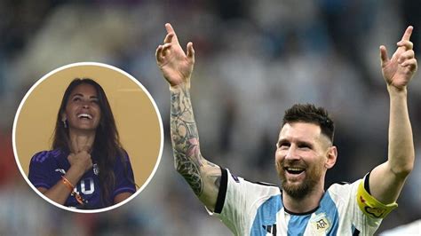 Antonela Roccuzzo Dedica Un Emotivo Mensaje A Su Campeón Leo Messi