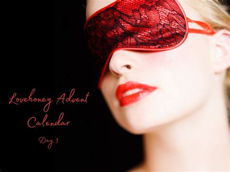 Lovehoney Sex Toy Advent Calendar Door 3 Starry Eyed Blindfold