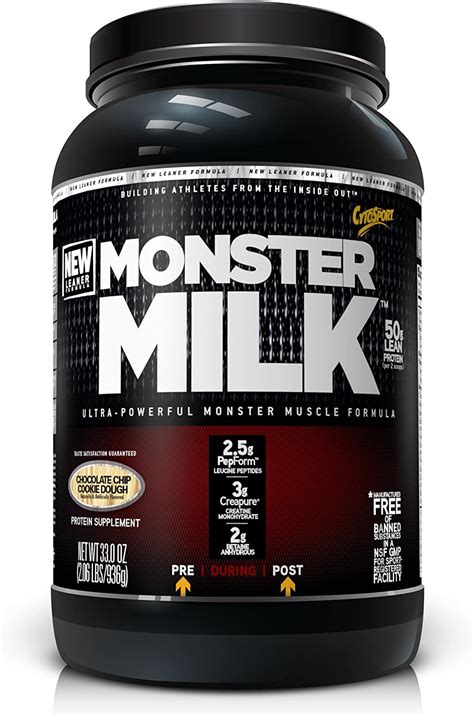 Amazon Cytosport Monster Milk Chocolate Chip Cookie Dough