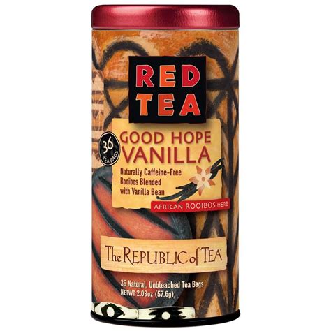 Good Hope Vanilla Red Tea Bags The Republic Of Tea