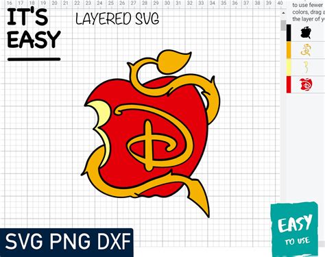 Logotipo Svg Cricut Svg Clipart Svg En Capas Archivos Para Etsy