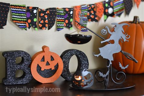 Simple Halloween Decor - Typically Simple