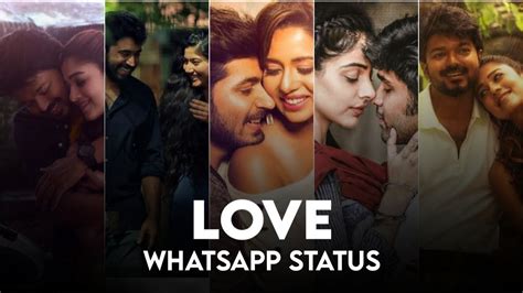 😍 Romantic Love Mashup Love Whatsapp Status Tamil 😍romantic