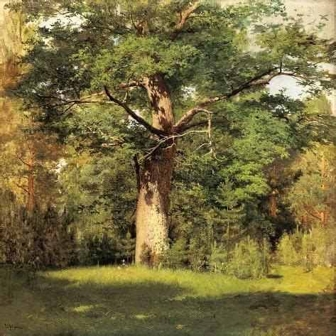 The Oak 1880 Giclee Print Isaak Iljitsch Lewitan Art