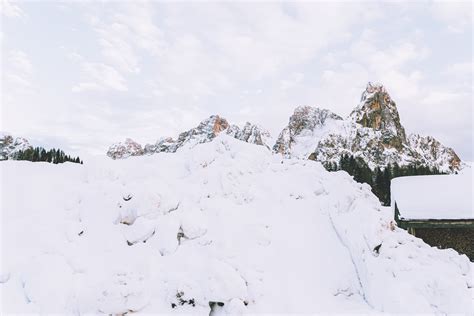 Photo Of Snow Covered Rocky Mountains · Free Stock Photo