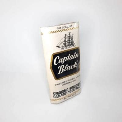 Fumo Para Cachimbo Captain Black Pipe Tobacco Pacote 50g Cia Do