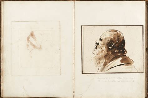 Master Drawings | Album of Guercino Caricature Drawings