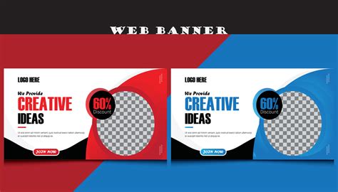 Creative marketing Web Banner Templates, Corporate Business social ...