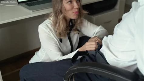 Hot Secretary Sucking Boss Big Cock Just A Typical Day At Office Porn Video By Veronika Charm