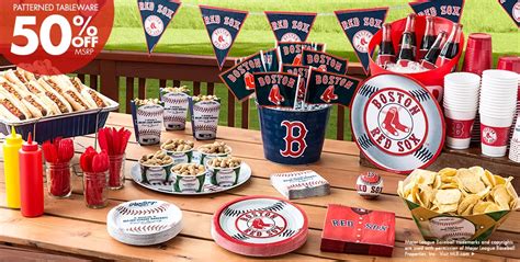 MLB Boston Red Sox Party Supplies - Party City